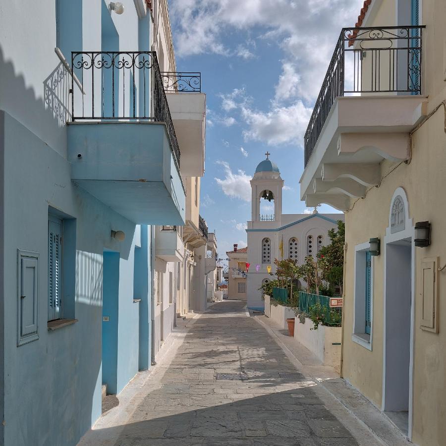 Hotel Anemomiloi Andros Exterior foto