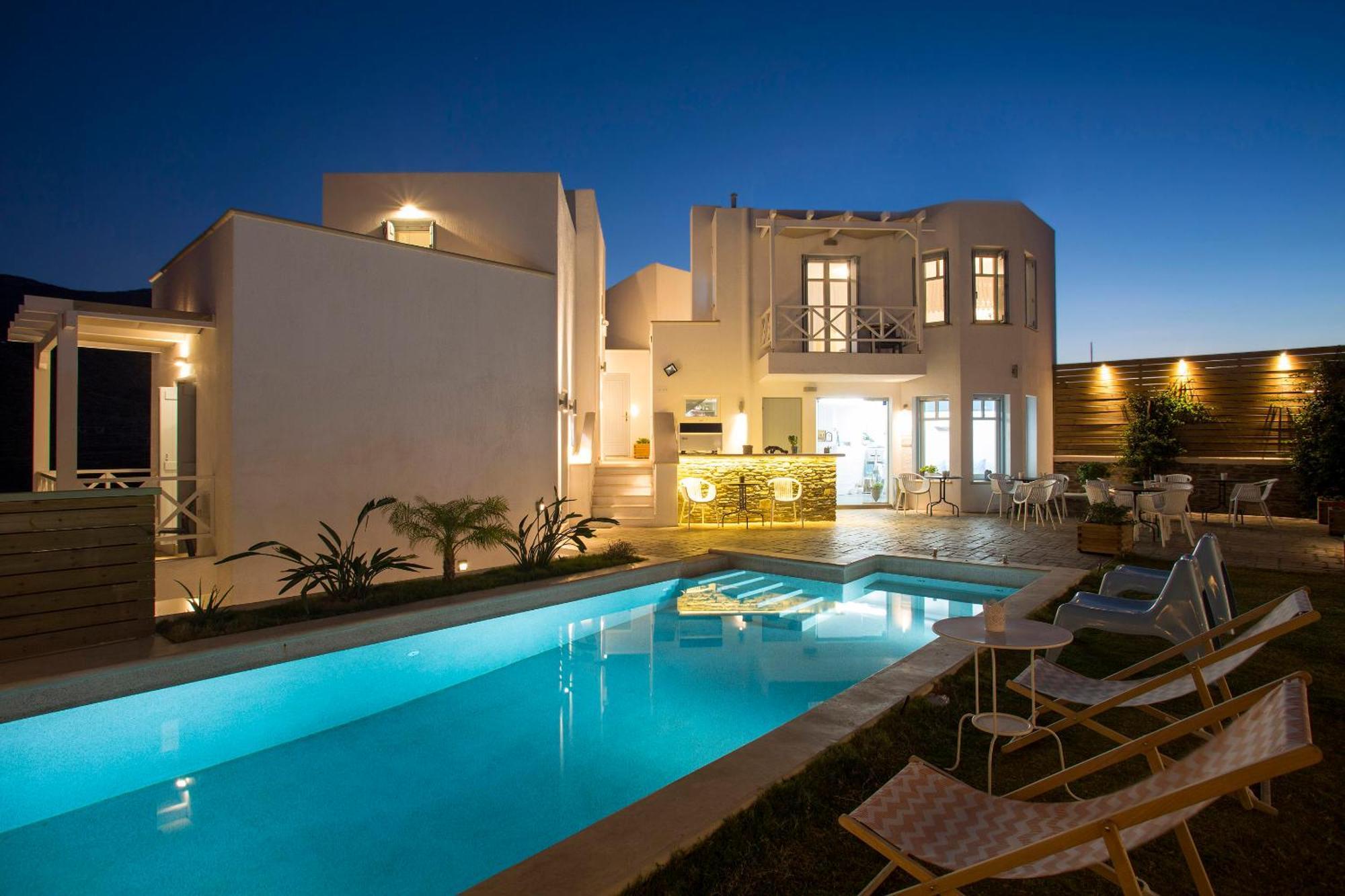 Hotel Anemomiloi Andros Exterior foto